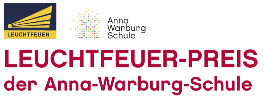 Logo Leuchtfeuer-Preis der Anna-Warburg-Schule Logo Leuchtfeuer-Preis der Anna-Warburg-Schule