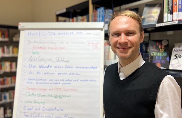 Bild des neuen Bibliothekar Goran Misaljević